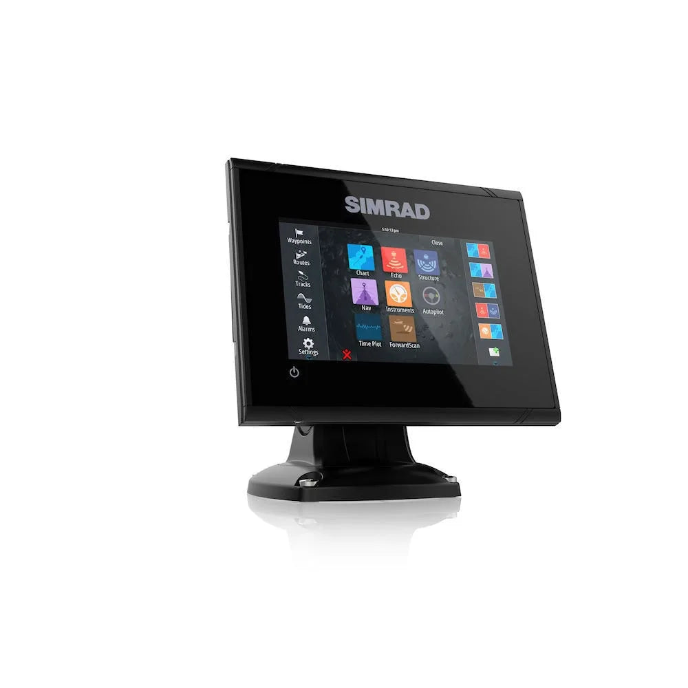 Simrad GO5 XSE navigation display for the recreational power boater who is looking for an all in one navigation product for cruising