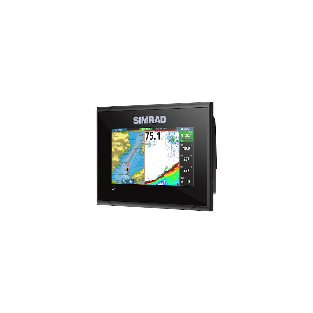 Simrad GO5 XSE navigation display for the recreational power boater who is looking for an all in one navigation product for cruising