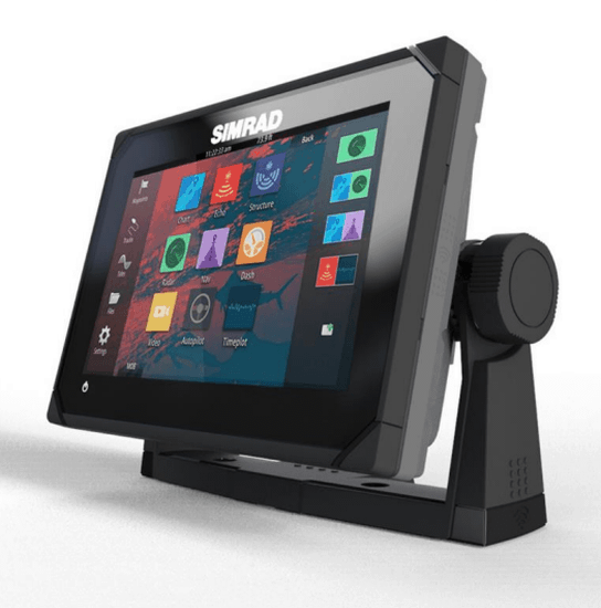Simrad GO7 7" Multi-touch chart plotter with built in Echosounder