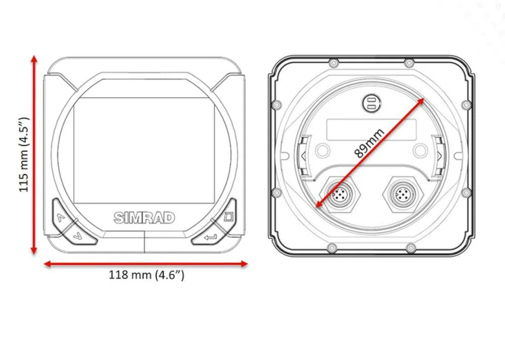 Simrad IS40 Ecrã Digital - imagem 9