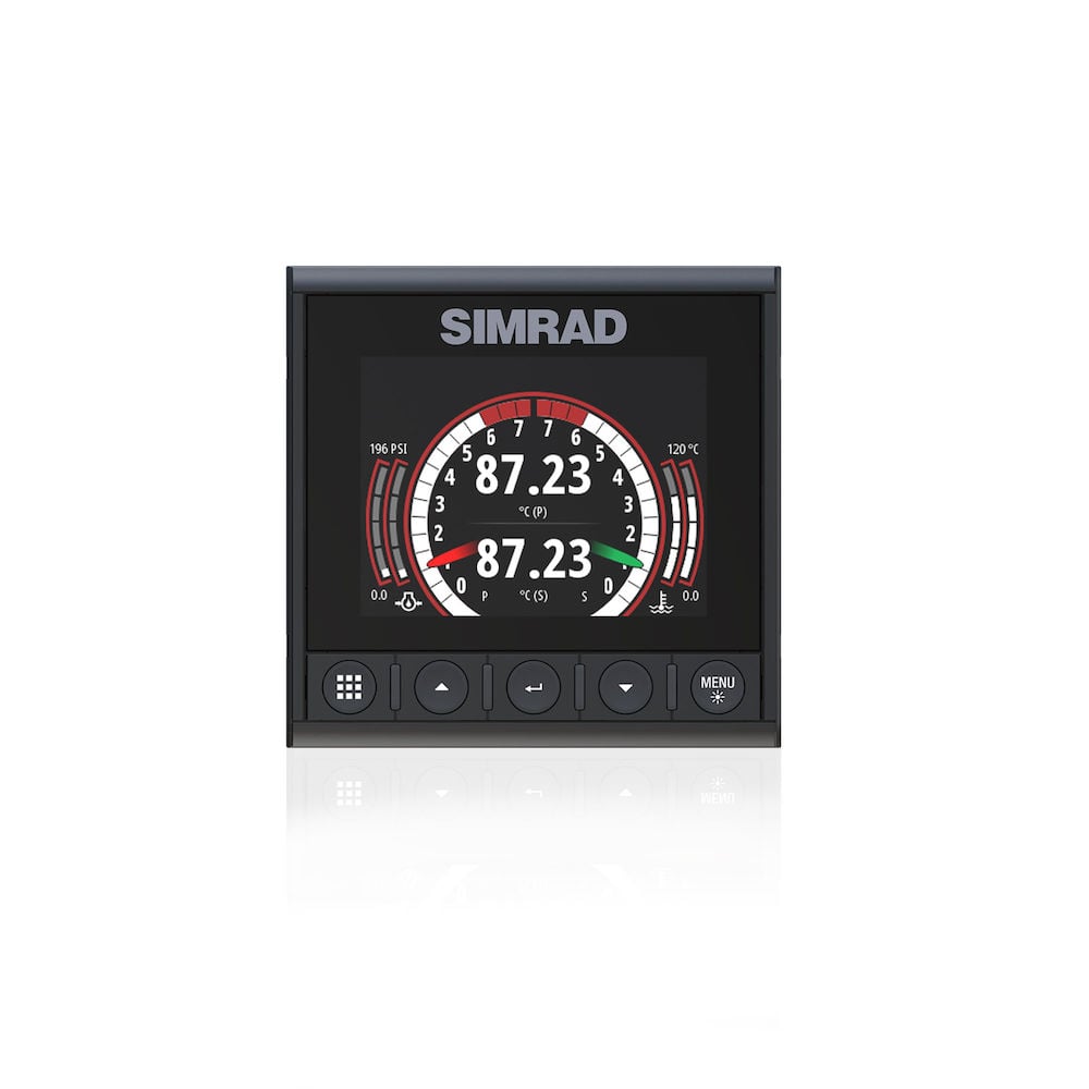 Simrad Is42j is a 4.1-inch Colour Display That Offers a Clear View of Engine Status and Performance for Up to  J1939 Diesel Engines