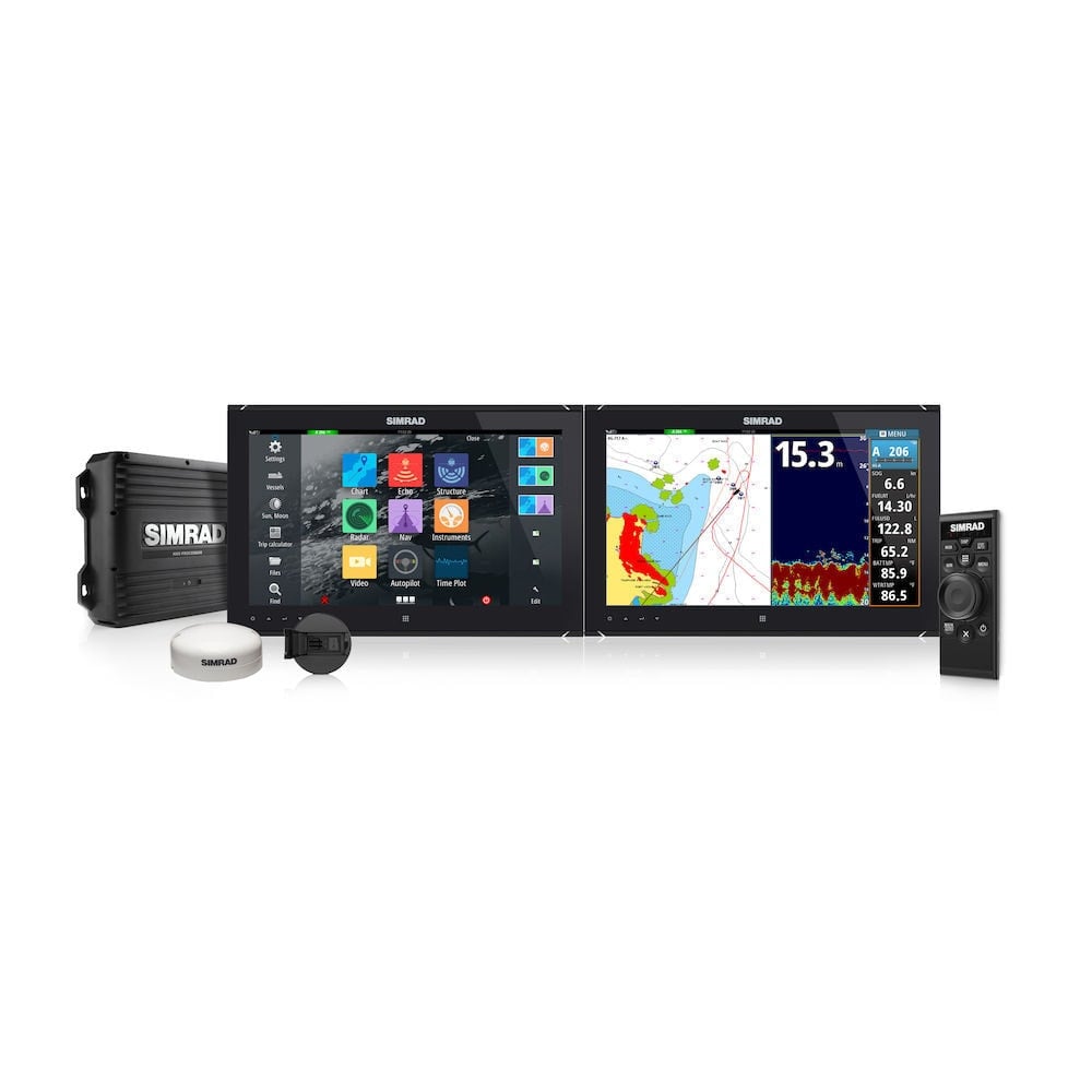 Simrad NSO evo2  Dual 16" Multi-Touch monitor bundle