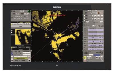 Simrad Pro M5027 27” diagonal 16:9 widescreen color calibrated monitor for ECDIS usage