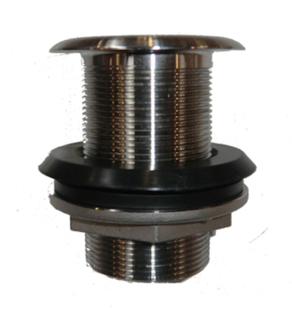 Simrad Through-hull Stainless steel skin fitting with Sea-valve (for use with DST800