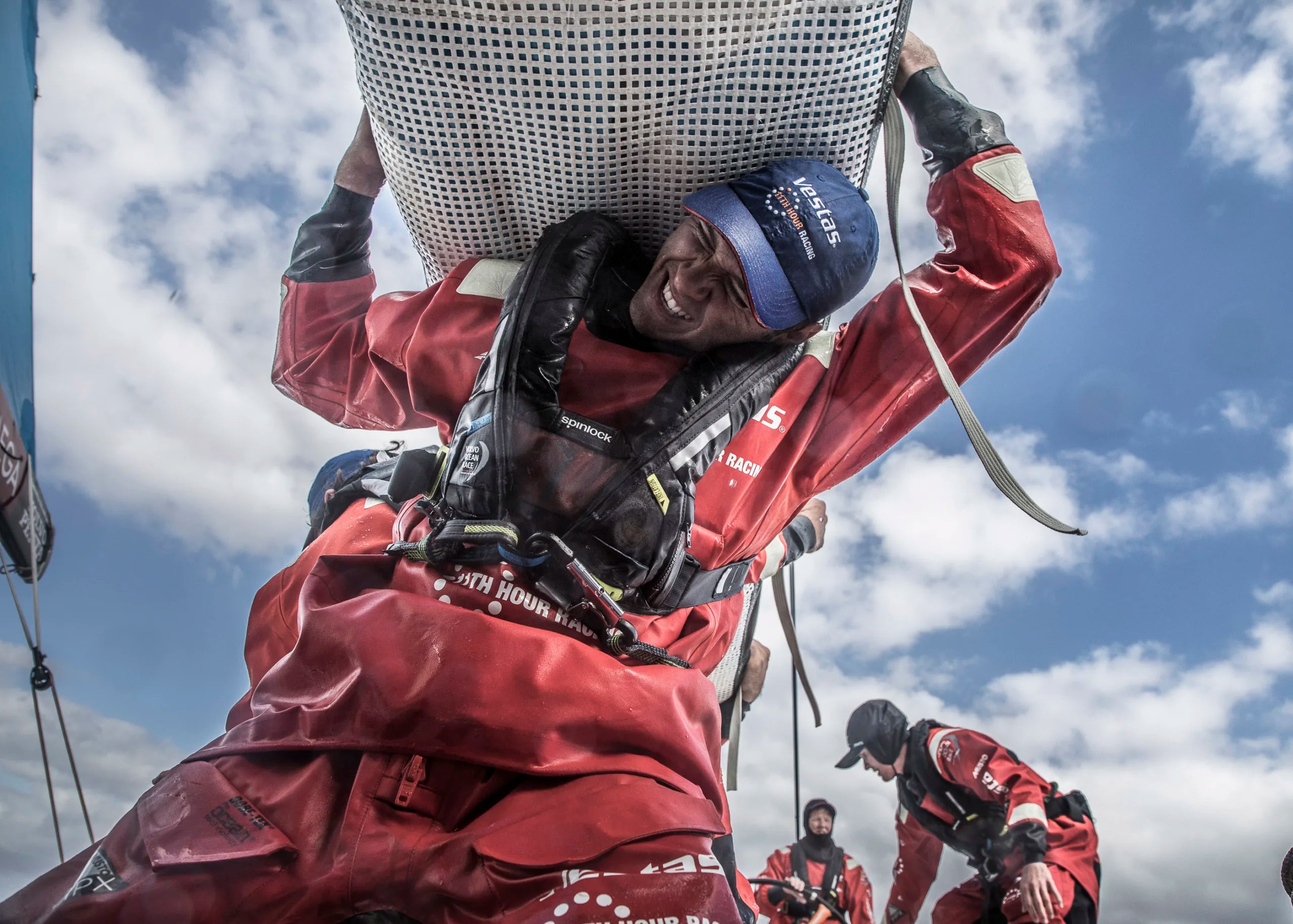Leg 02, Lisbon to Cape Town, day 02, on board Vestas 11th Hour. Rough conditions. Photo by Martin Keruzore/Volvo Ocean Race. 06 November, 2017.