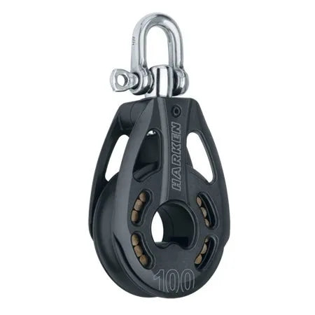 HARKEN 100mm Aluminum Block — Swivel