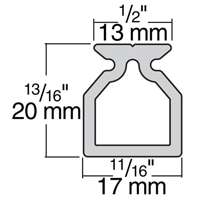 HARKEN 13mm High-Beam Track — 2 m - image 2