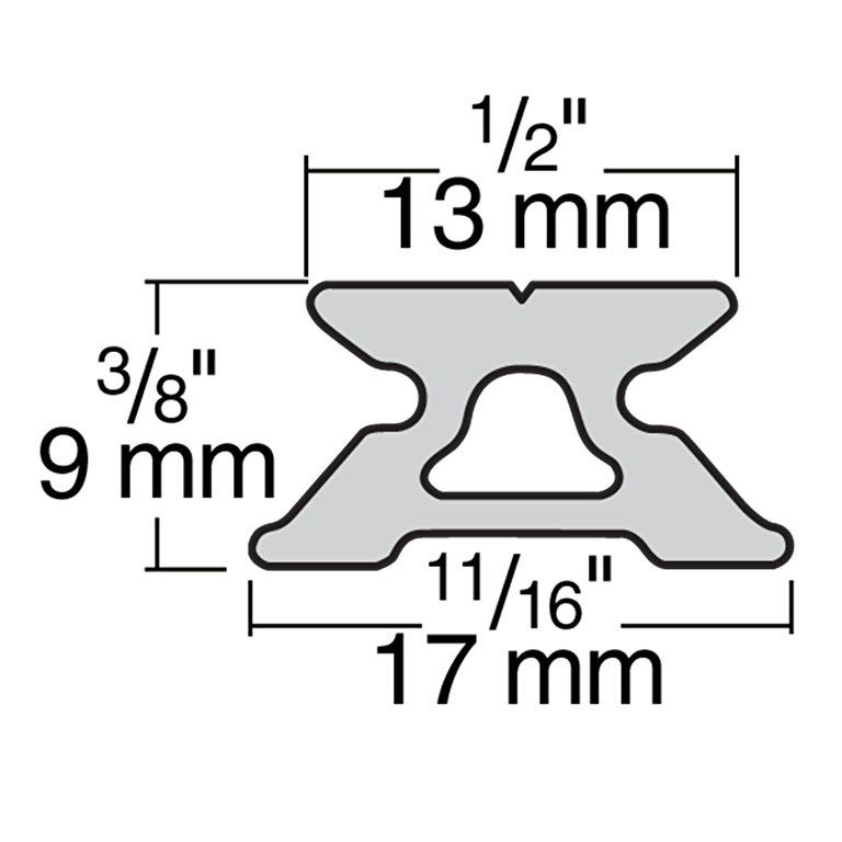 HARKEN 13mm Low-Beam Track — 2 m - image 2