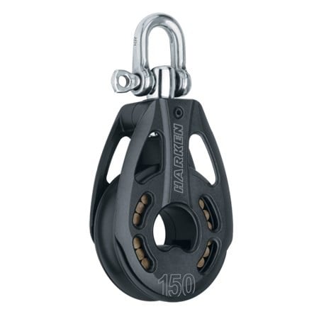 HARKEN 150mm Aluminum Block — Swivel