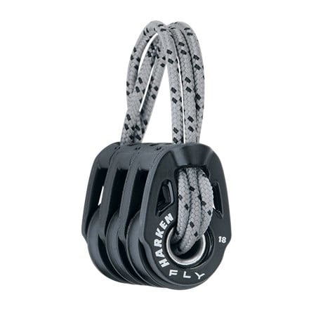 HARKEN 18mm Fly Soft Attach Triple Block