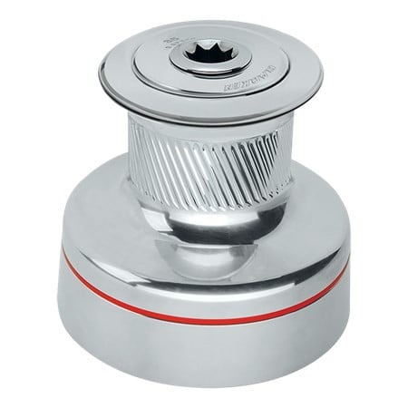 HARKEN 20 Plain-Top Radial All-Chrome Winch — 2 Speed