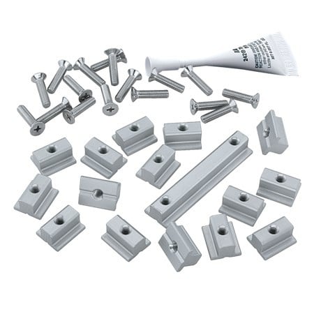 HARKEN 22mm Track Mounting Kit — Round Mast Groove