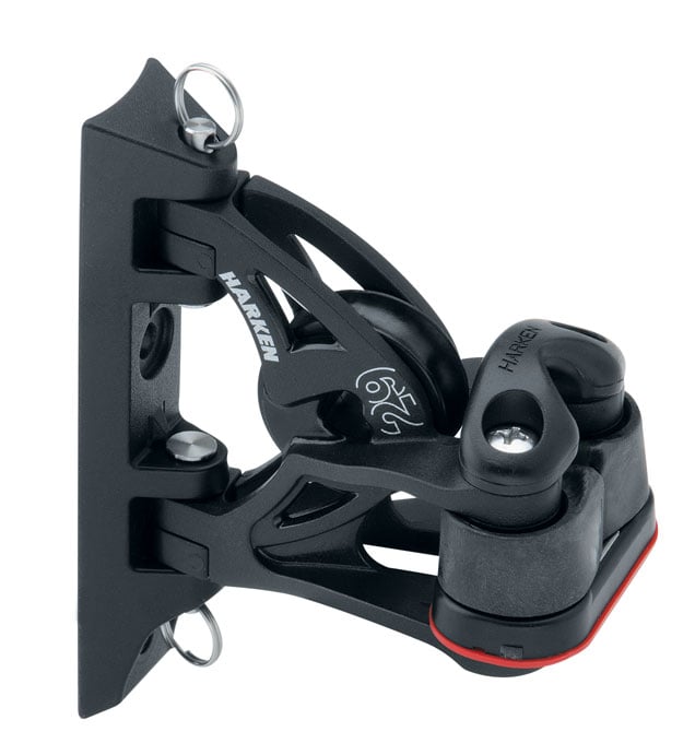 HARKEN 29mm Pivoting Lead Block — Carbo-Cam® cleat
