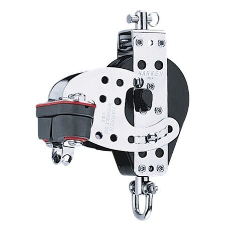 HARKEN 3.00" Hexa-Cat Base Block — Swivel