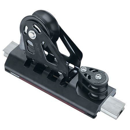 HARKEN 32mm Adjustable Non-CB Car — 2 Sheaves