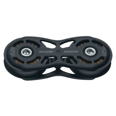 HARKEN 32mm Car Control Block — 2 Sheaves