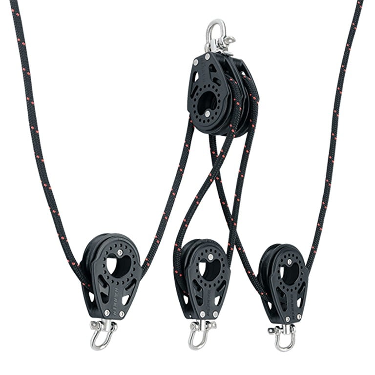 HARKEN 4:1 Double-ended 57 mm Carbo Purchase System