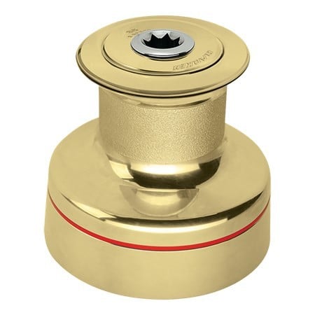 HARKEN 40 Plain-Top Radial Bronze Winch — 2 Speed
