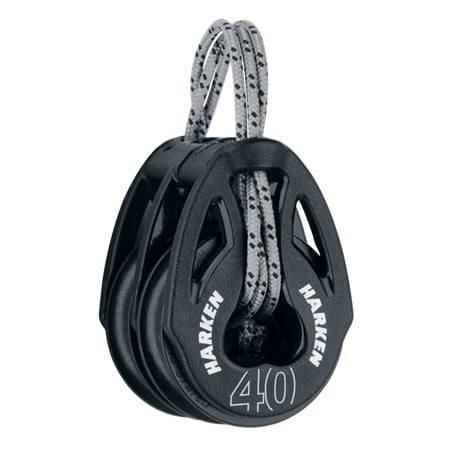 HARKEN 40mm T2™ Soft-Attach Double Block