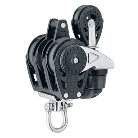 HARKEN 40mm Triple Ratchet Block — Swivel