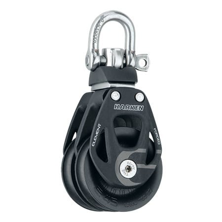 HARKEN 45mm Aluminum Element Double Block — Swivel
