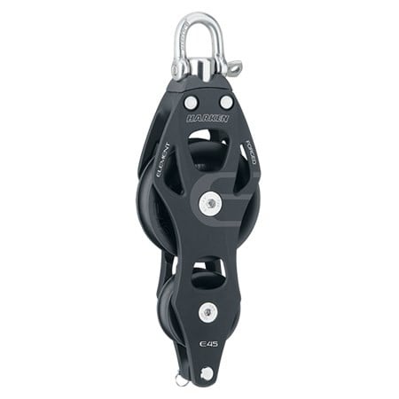 HARKEN 45mm Aluminum Element Fiddle Block — Swivel