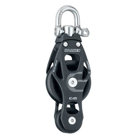 HARKEN 45mm Aluminum Element Fiddle Block — Swivel