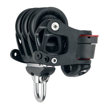 HARKEN 45mm Aluminum Element Triple Block — Swivel