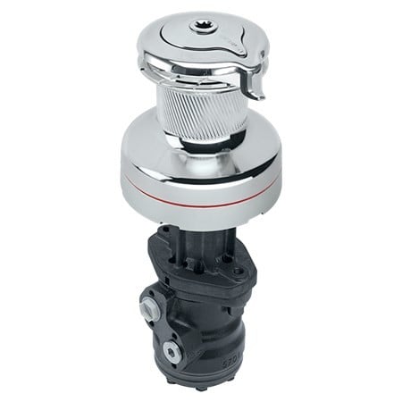 HARKEN 50 Hydraulic Self-Tailing Radial All-Chrome Winch — 2 Speed