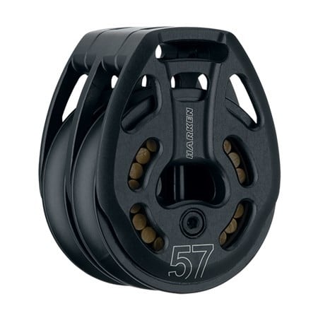 HARKEN 57mm Aluminum Double Loop Block