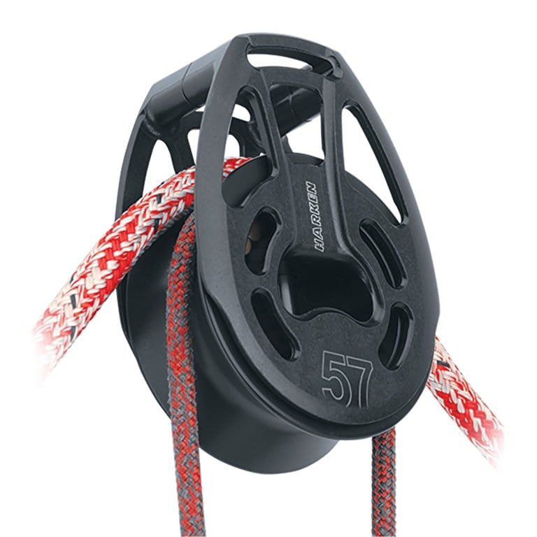 HARKEN 57mm Aluminum Loop Block — Wide