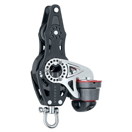 HARKEN 57mm Fiddle Ratchet Block — Swivel