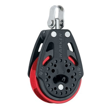 HARKEN 57mm Ratchet Block — Swivel