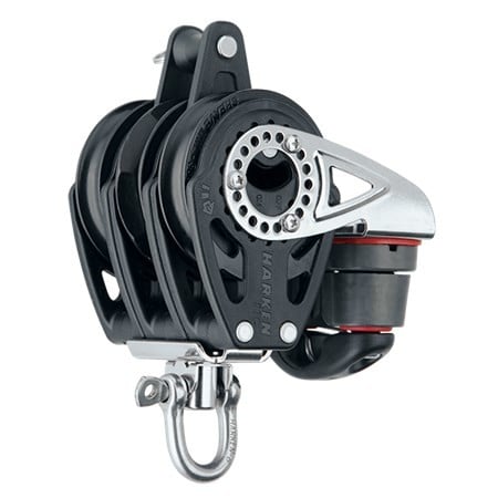 HARKEN 57mm Triple Ratchet Block — Swivel