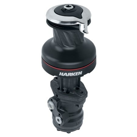 HARKEN 70 Hydraulic Self-Tailing Radial Aluminum Winch — 3 Speed
