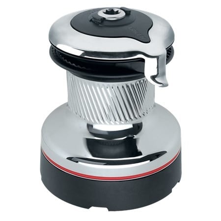 HARKEN 80 Self-Tailing Radial Chrome Winch —3 Speed