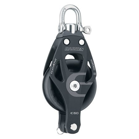 HARKEN 60mm Aluminum Element Block — Swivel