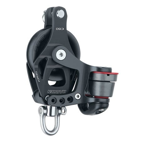 HARKEN 60mm Aluminum Element Block — Swivel