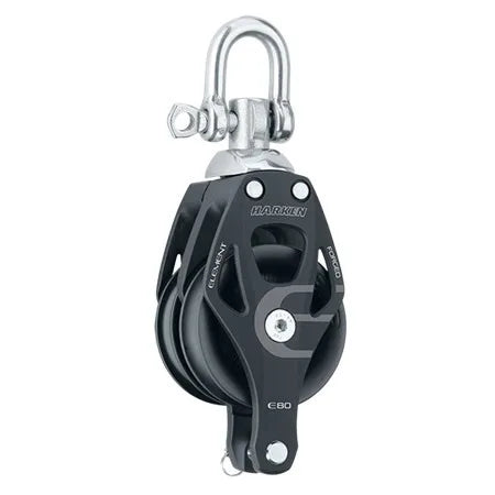 HARKEN 60mm Aluminum Element Double Block — Swivel