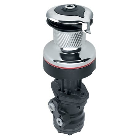 HARKEN 80 Hydraulic Self-Tailing Radial Chrome Winch —3 Speed
