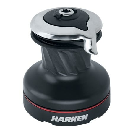 HARKEN 70 Self-Tailing Radial Aluminum Winch — 3 Speed