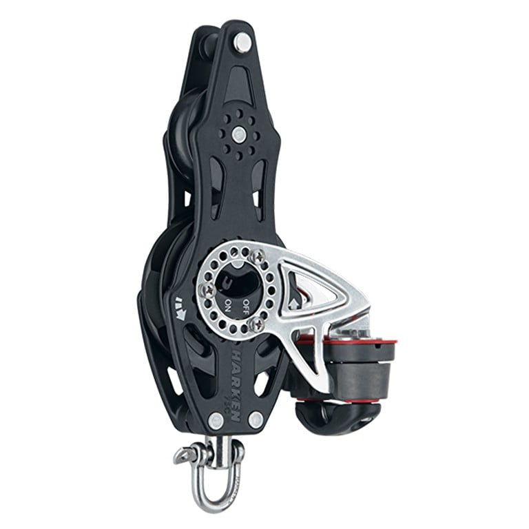 HARKEN 75mm Fiddle Ratchet Block — Swivel