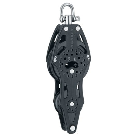 HARKEN 75mm Fiddle Ratchet Block — Swivel