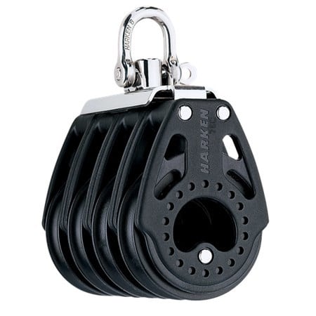 HARKEN 75mm Quad Block — Swivel
