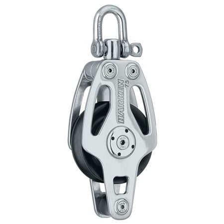 HARKEN 75mm Stainless Steel Block — Swivel