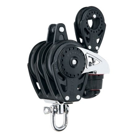 HARKEN 75mm Triple Ratchamatic® Block — Swivel