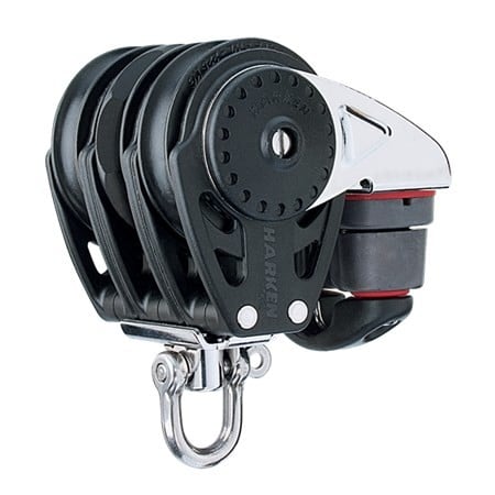 HARKEN 75mm Triple Ratchamatic® Block — Swivel