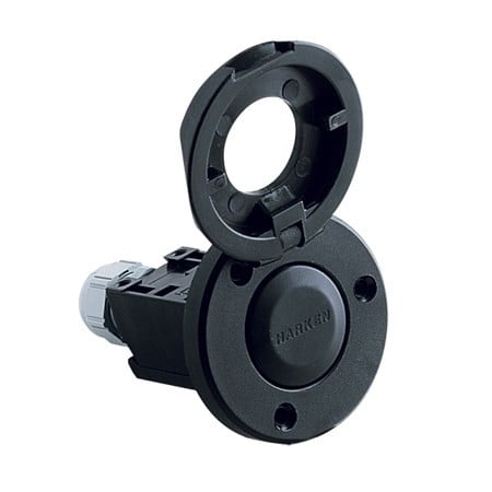 HARKEN Black Waterproof Electronic Switch — Single-Function