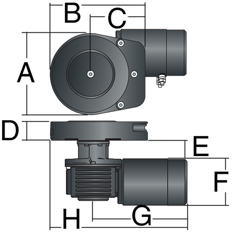 HARKEN FlatWinder™ 500 Powered Block — 24-volt Electric - image 2