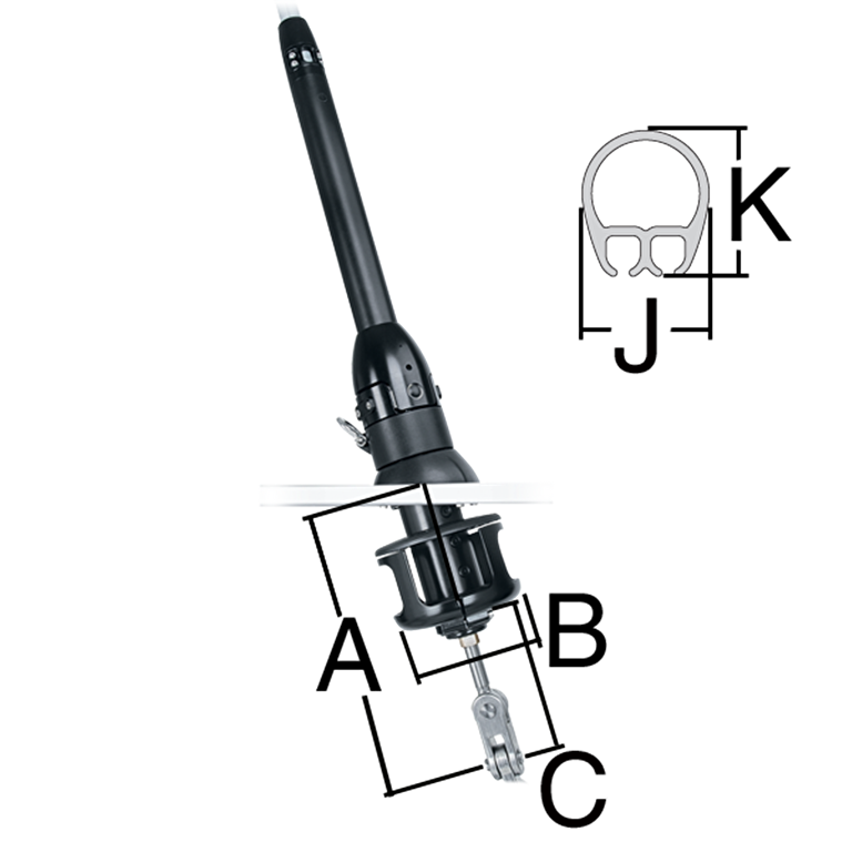 HARKEN Unit 3 Underdeck Furling System — 22.2 Pin - image 2